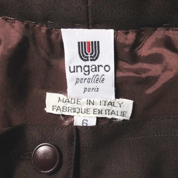 Emanuel Ungaro Parallele Pant Suit Vintage - Picture 8 of 8